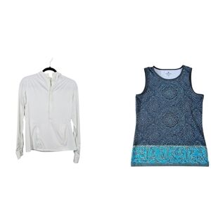 Athleta Solana UPF Sun Hoodie & Muscle Tank